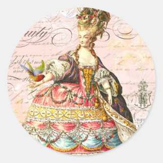 Adesivo Marie Antoinette e Pink Paris