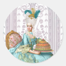 Adesivo Marie Antoinette em Aqua