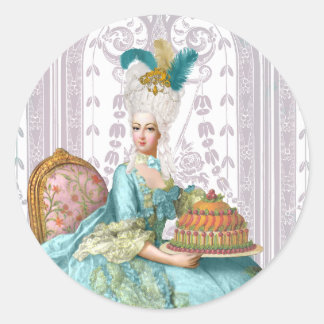 Adesivo Marie Antoinette em Aqua