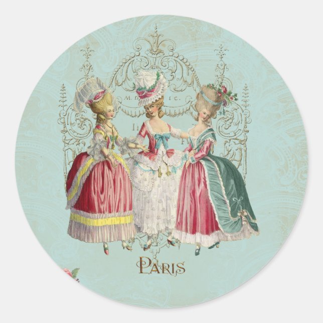 Adesivo Marie Antoinette Ladies em Espera (Frente)