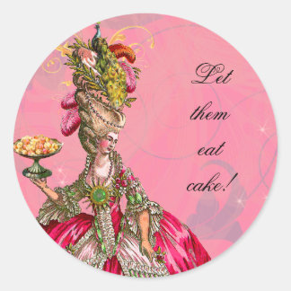 Adesivo Marie Antoinette & Peacock — Stickers