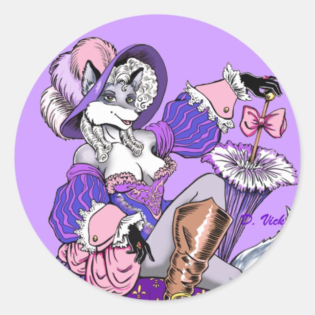 Adesivo Marie Antoinette Sticker (Frente)