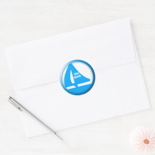 Adesivo Marina Symbol - Barco à vela