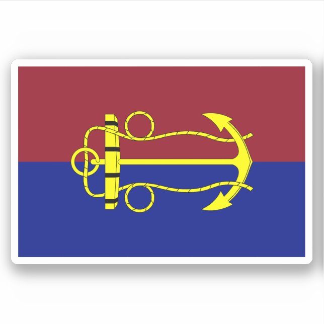 Adesivo Marinho australiano (Frente)