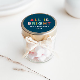 Adesivo Marinho azul azul  1 da família de Natal moderna