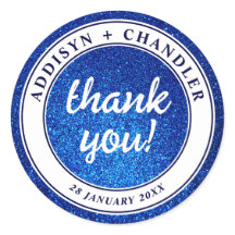 Marinho Azul e Branco Elegante Simples Casamento M