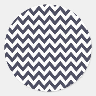 Adesivo Marinho Blue Chevron Stickers