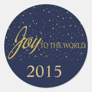 Adesivo Marinho e Joy Holiday Sticker Dourado