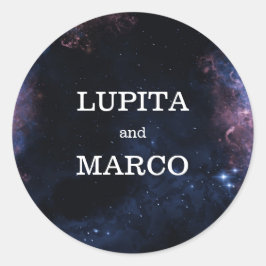 Adesivo Marinho Espaço Tema Legante Estrelas Galáxias Casa