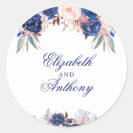 Adesivo Marinho Floral Boho Chic Wedding