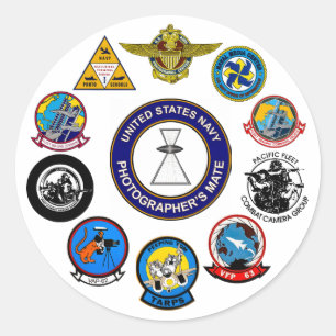 Adesivo Marinho Fotografer Commands Sticker