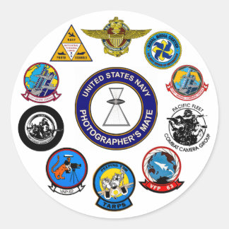 Adesivo Marinho Fotografer Commands Sticker