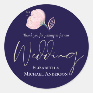 Adesivo Marinho Moderno Azul Cor-de-rosa Rosa Dourado Orça