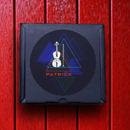 Adesivo Marinho Moderno e Masculino Blue Music Designer