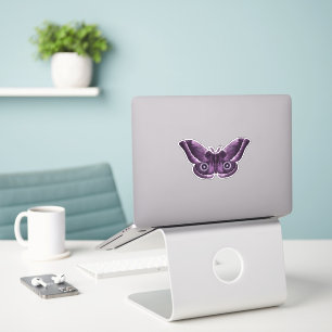 Adesivo Mariposa Gótica Roxa