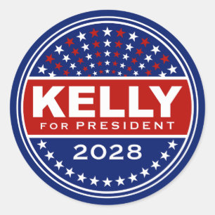 Adesivo Mark Kelly para Presidente 2028