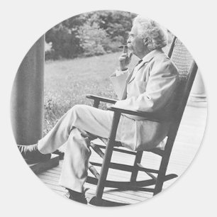 Adesivo Mark Twain nos Stickers