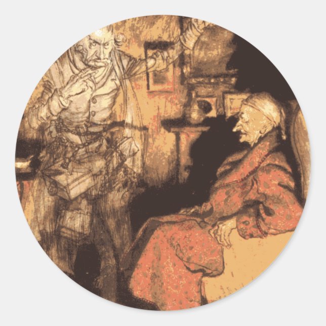 Adesivo Marley e Scrooge (Frente)