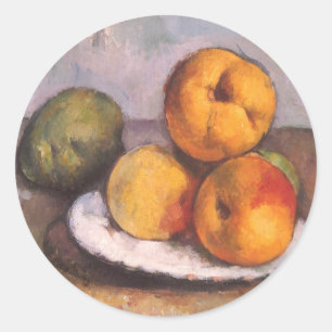 Adesivo Marmelo, maçãs e peras por Paul Cezanne