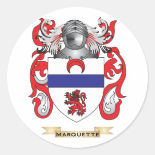 Adesivo Marquette Casaco de Braços (Crest Familiar)