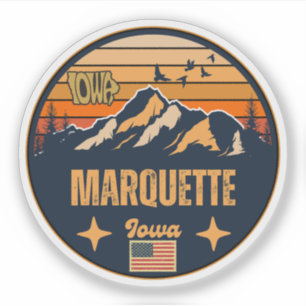 Adesivo Marquette, Iowa