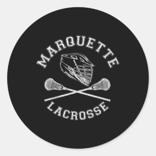 Adesivo Marquette Lacrosse Vintage - Lâx retrô desapontado