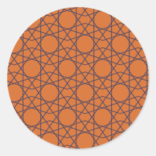 Adesivo Marrakech Índigo Geometria