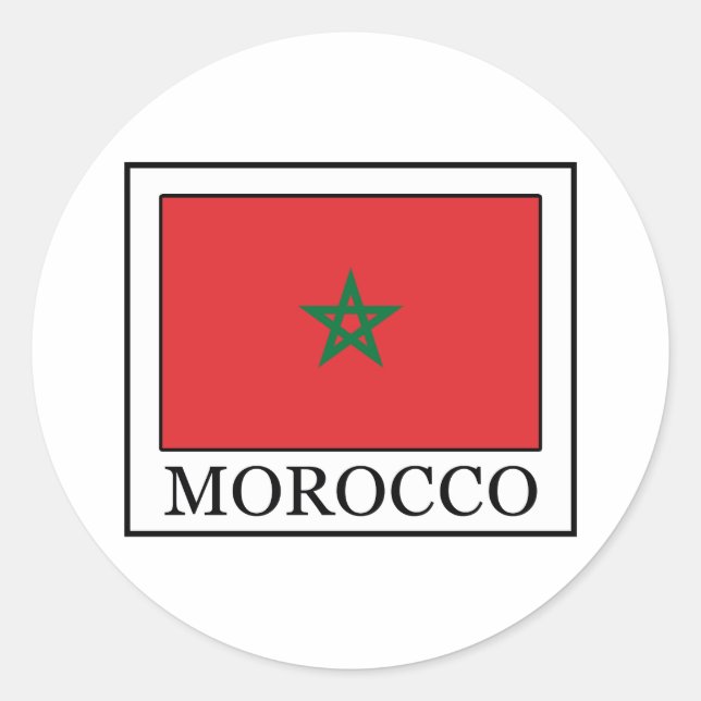 Adesivo Marrocos (Frente)