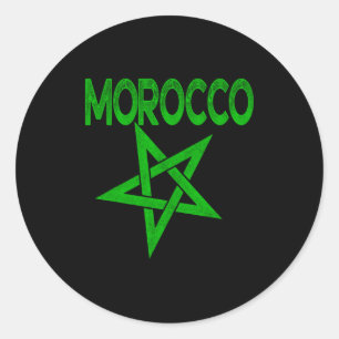 Adesivo Marrocos Antigo Eu Amo Mapa Marrocos Futebol Marro
