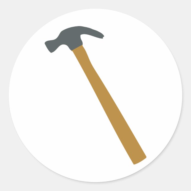 Adesivo martelo carpinteiro (Frente)