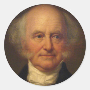 Adesivo Martin Van Buren 8º Presidente