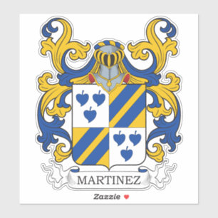 Adesivo Martinez Family Crest