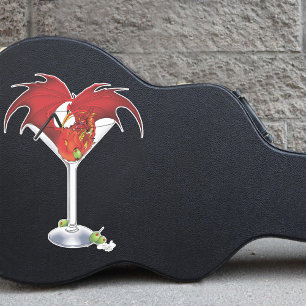 Adesivo Martini Fantasy Red Dragon