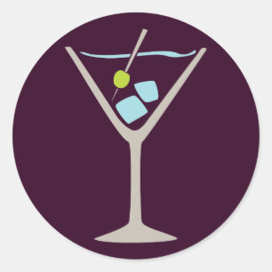 Adesivo Martini Glass