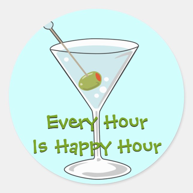 Adesivo Martini Sticker (Frente)