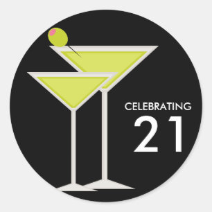 Adesivo Martinis verdes