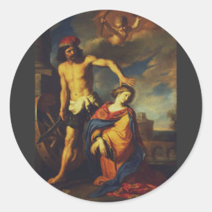 Adesivo Martírio de Santa Catarina Coleção de Belas Artes