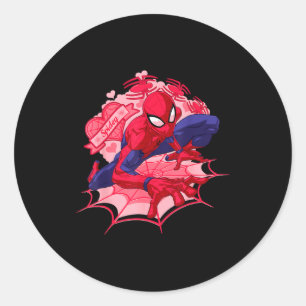 Adesivo Marvel Homem-Aranha Corações Dia dos Namorados