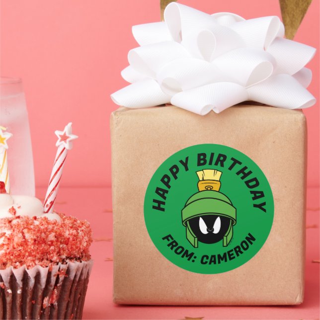 Adesivo MARVIN MARTIAN™ Mad | Feliz Aniversário (Festa)
