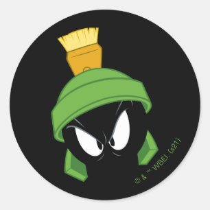Adesivo MARVIN, O MARTIAN™ Angry Face