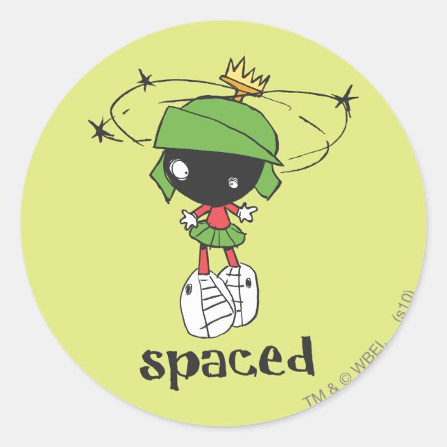 Adesivo MARVIN THE MARTIAN™ Spaced (Frente)