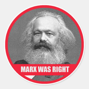Adesivo Marx era direito