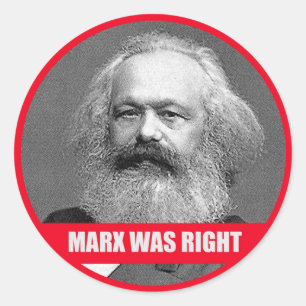 Adesivo Marx estava certa