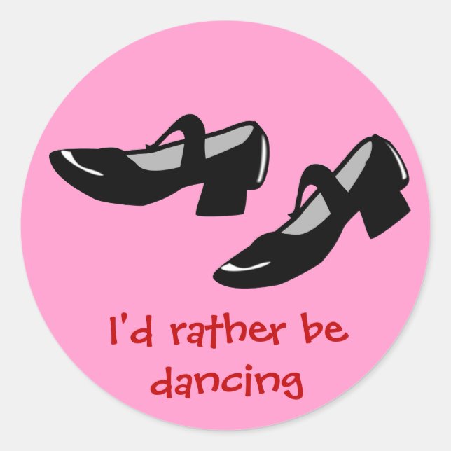 Adesivo Mary Janes Dança Calçados Id Preferencialmentes Es (Frente)