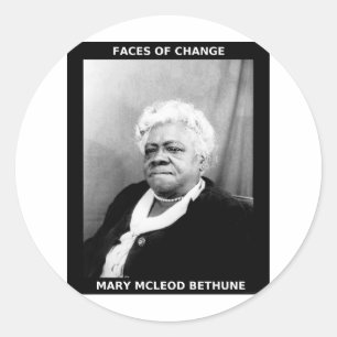 Adesivo Mary McLeod Bethune