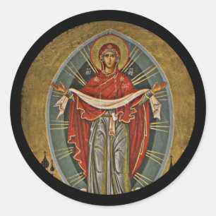 Adesivo Mary Protector Theotokos