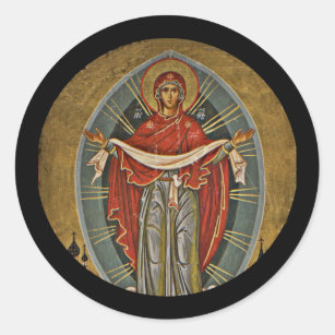 Adesivo Mary Protector Theotokos