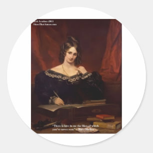 Adesivo Mary Shelly "Love Nunca Viu" Ofertas e Cartões
