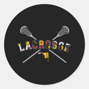 Adesivo Maryland Flag Lacrosse Boys Hoodie Mens College La