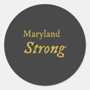 Adesivo Maryland Strong
